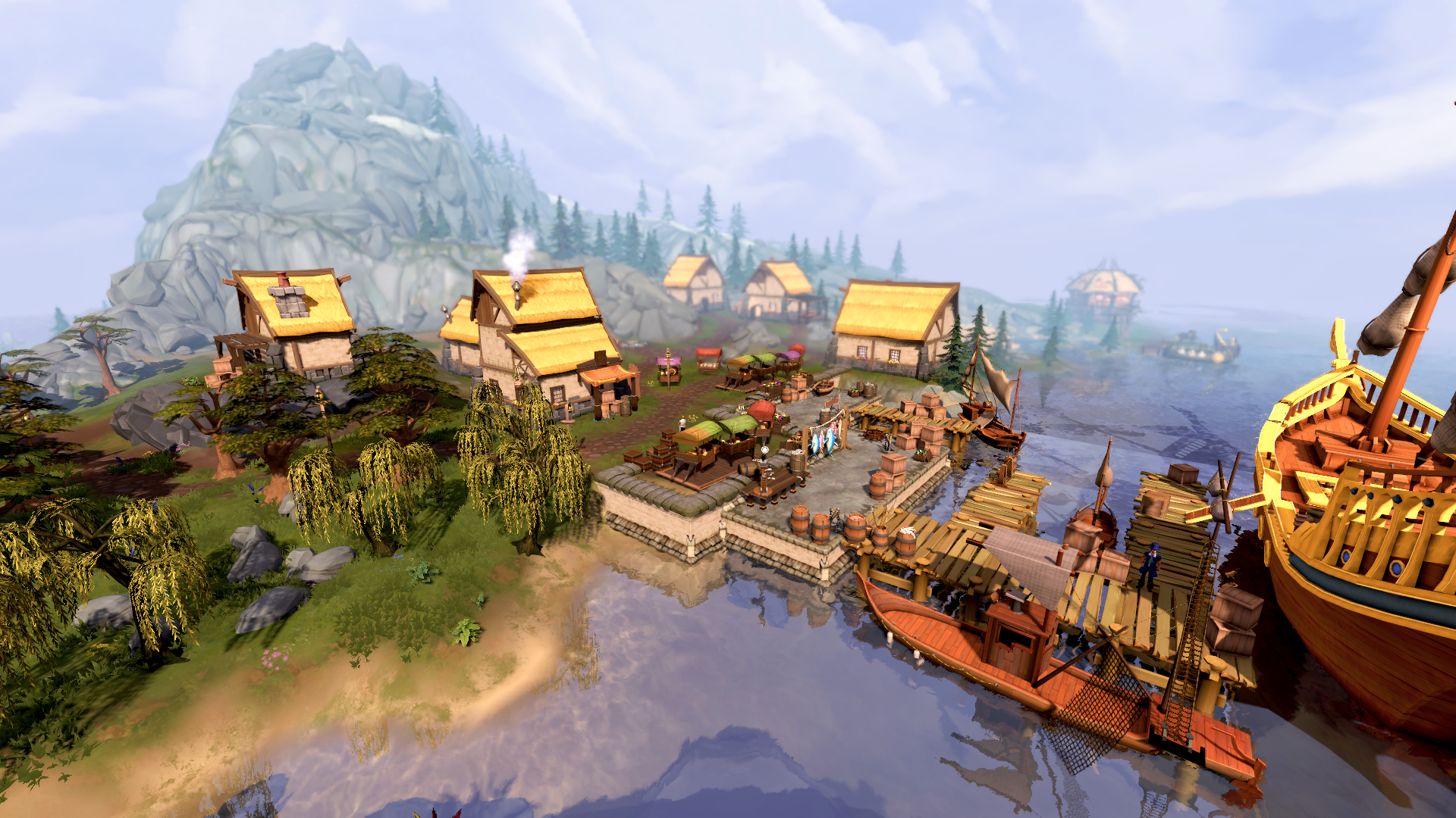 Catherby in RuneScape