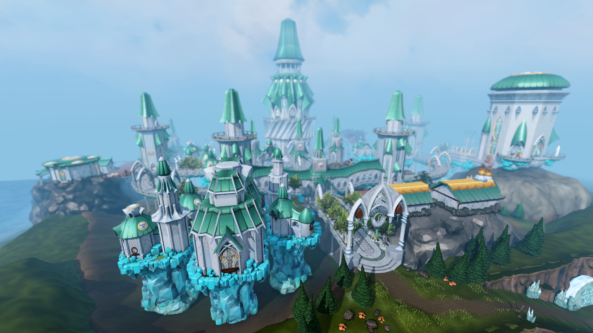 Prifddinas, Tirannwn