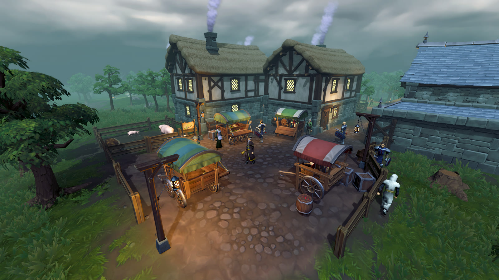 Draynor Village in RuneScape