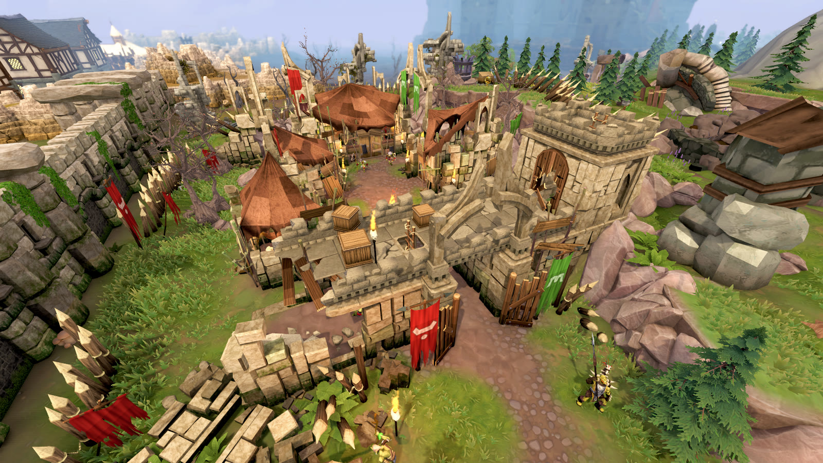 Goblin Village in RuneScape