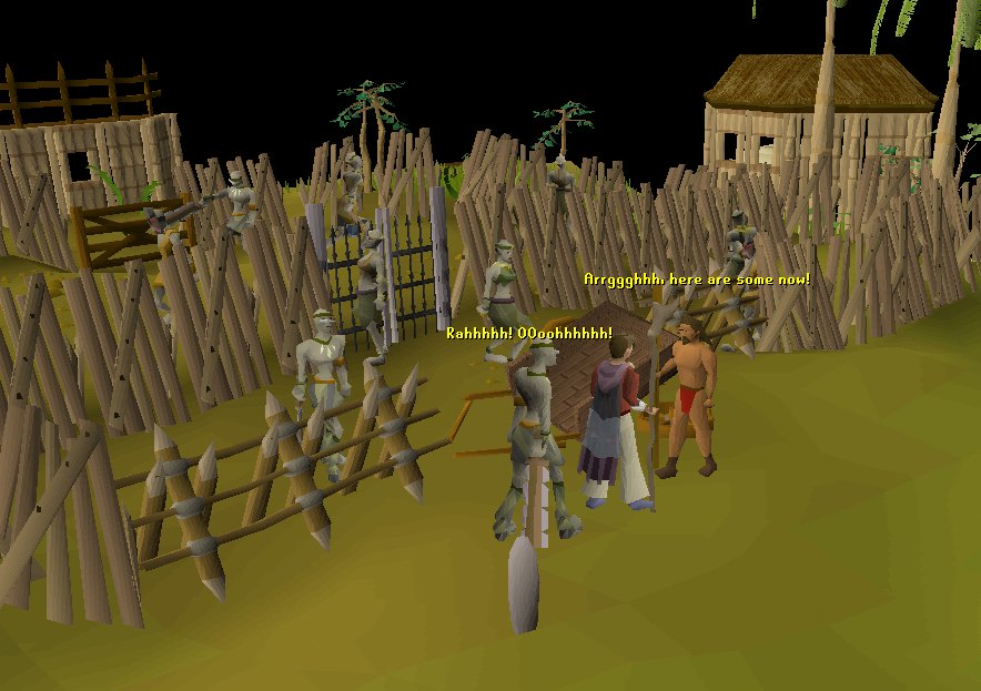 Shilo Village in Old School RuneScape
