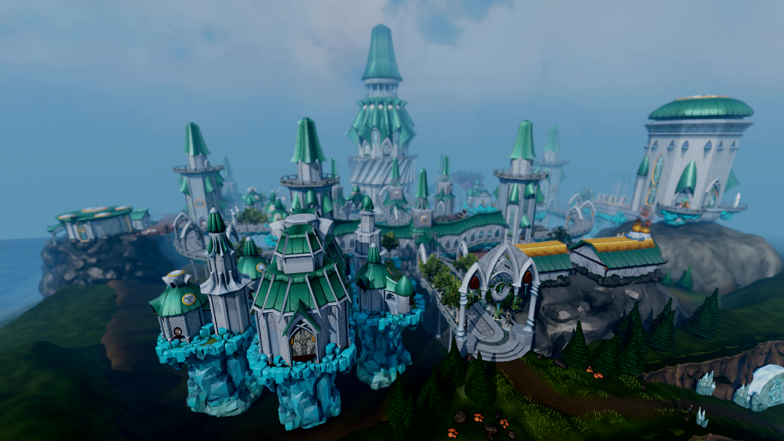 Prifddinas, Tirannwn