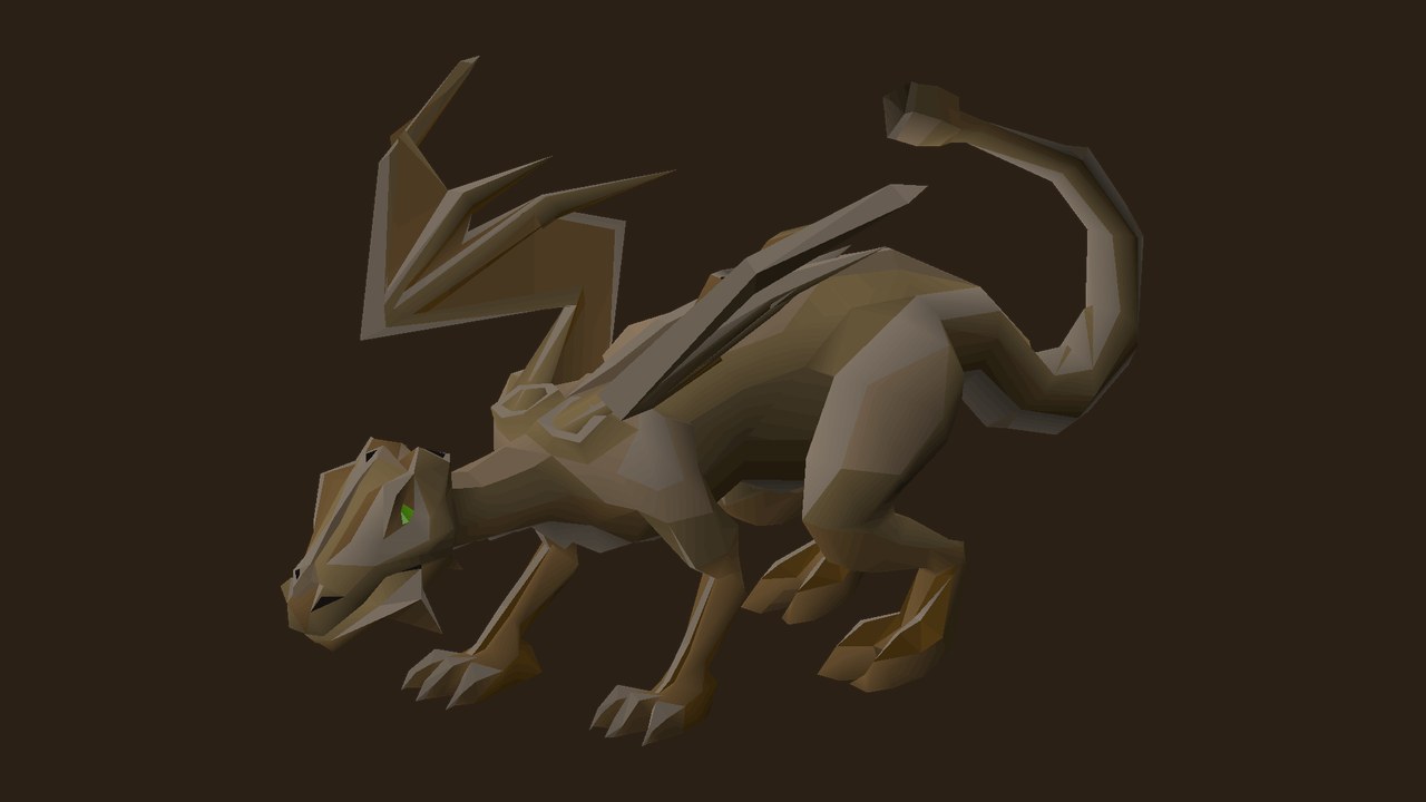 Bronze dragon in Old School RuneScape