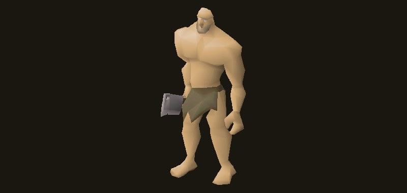 Hill giant in Old School RuneScape