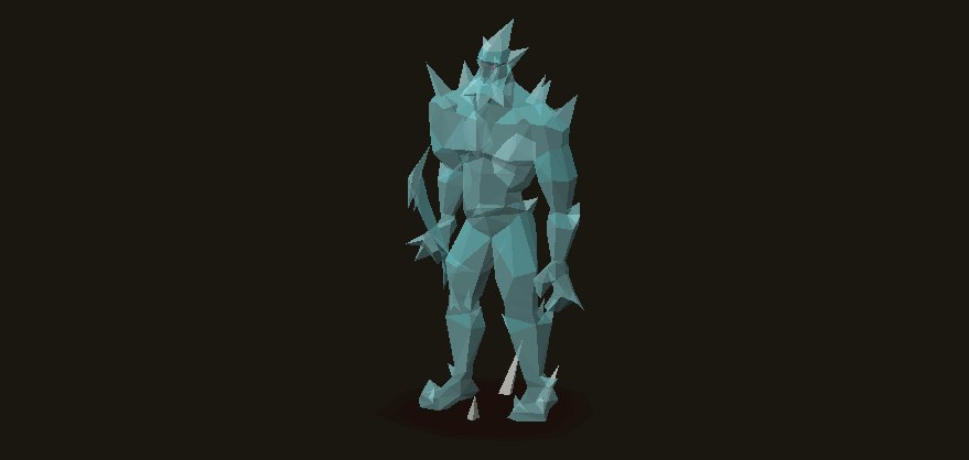 Ice giant in Old School RuneScape