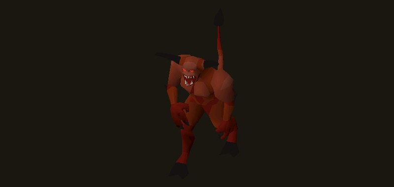 Lesser demon in Old School RuneScape