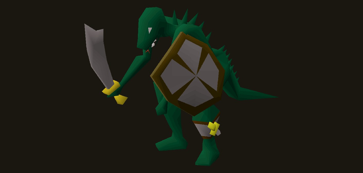 Lizardman in Old School RuneScape