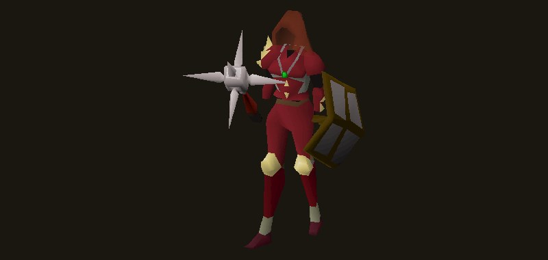 Spiritual warrior in Old School RuneScape