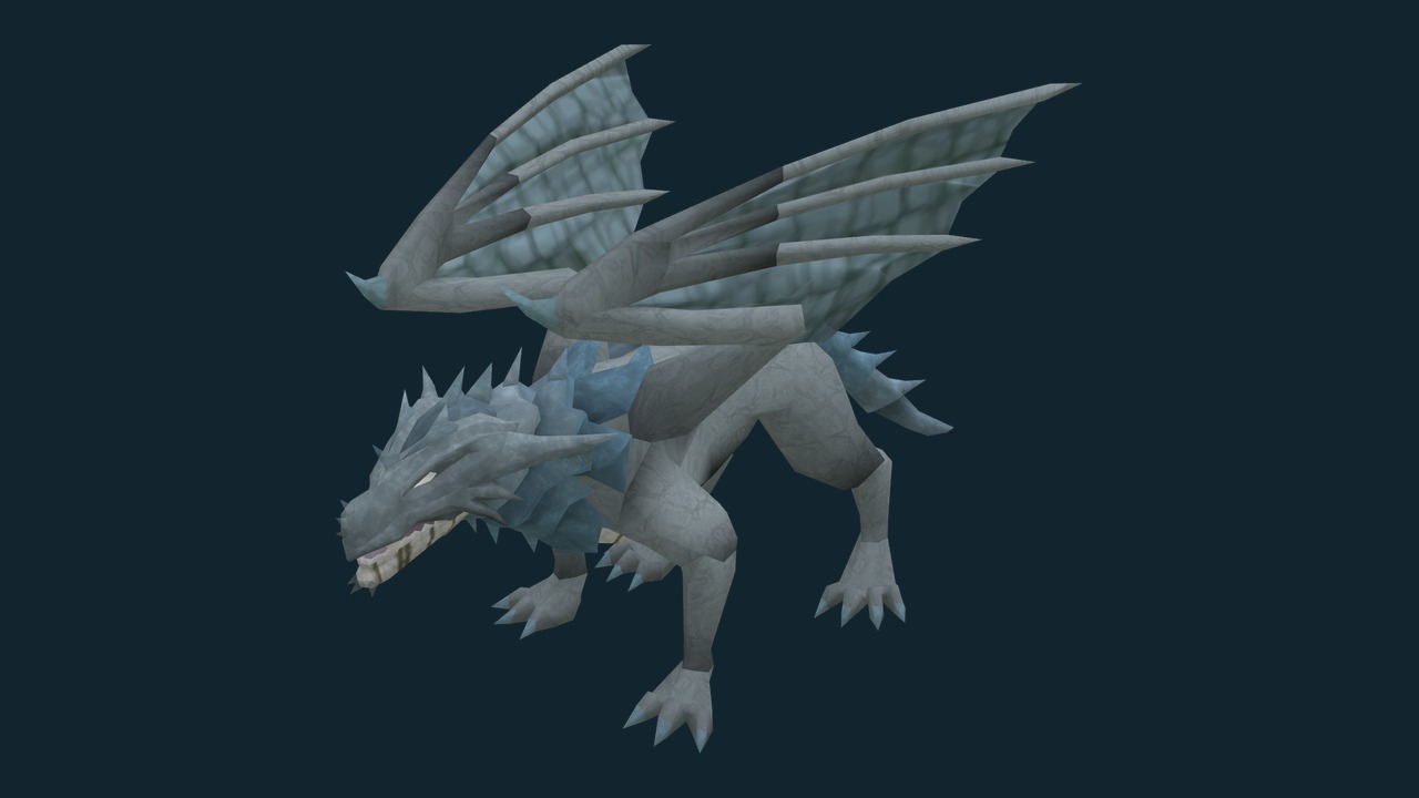 Frost dragon in RuneScape