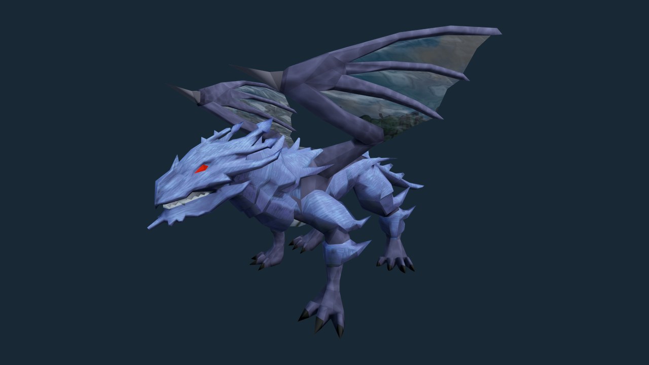 Mithril dragon in RuneScape
