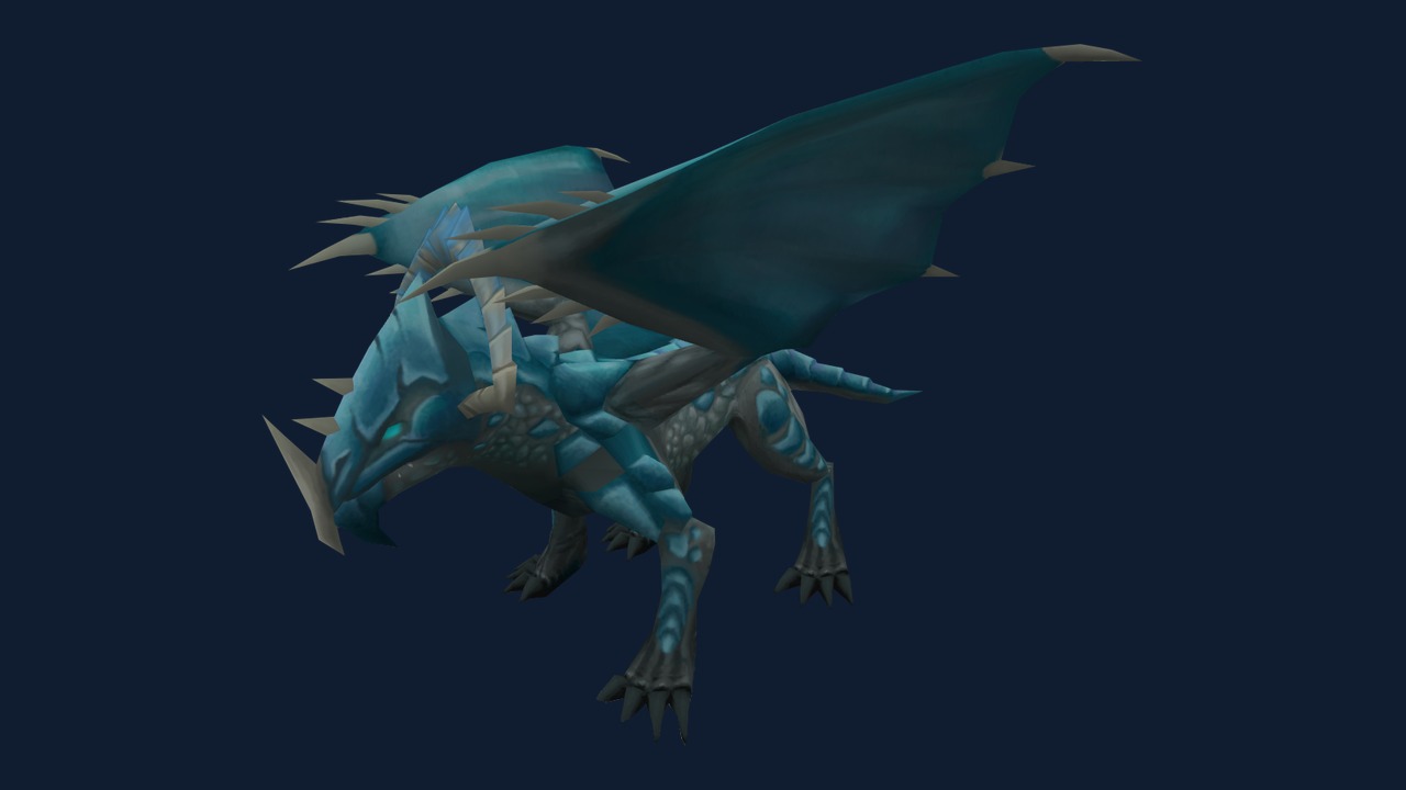 Rune dragon in RuneScape