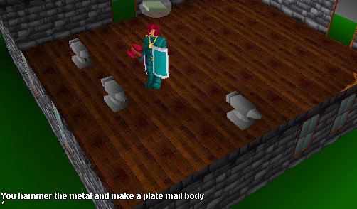 Smithing, play, RuneScape Classic